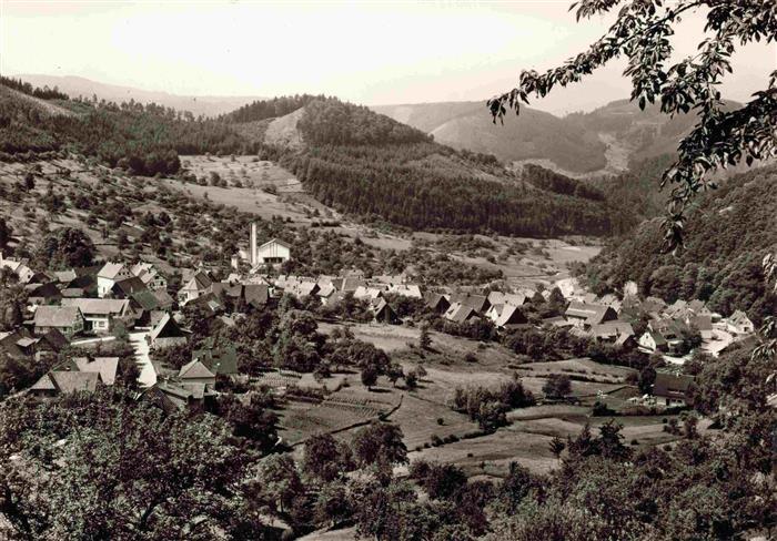 Lautenbach Gernsbach Schwarzwald Panorama im Murgtal