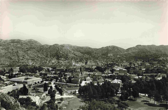Cetinje Cetigne Montenegro Panorama