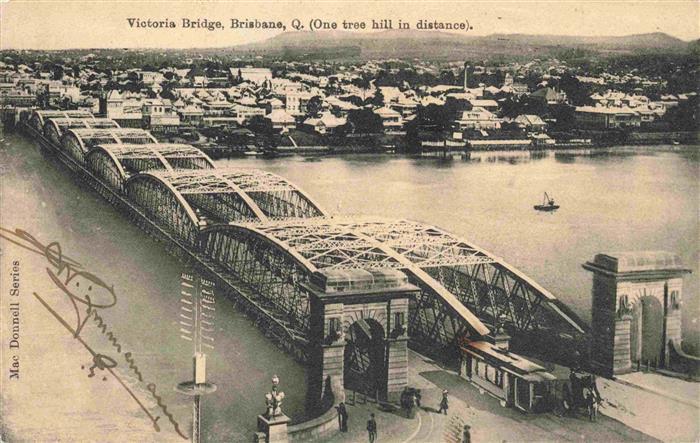 Brisbane Queensland Australia Victoria Bridge