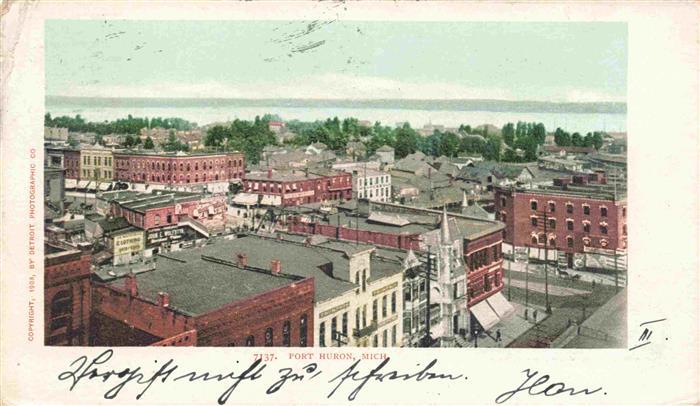 Port Huron Michigan USA Panorama