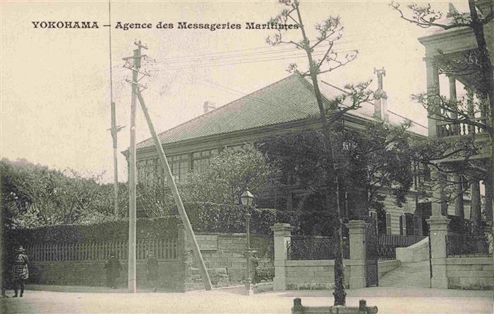 Yokohama JP Agence des Messageries Maritimes