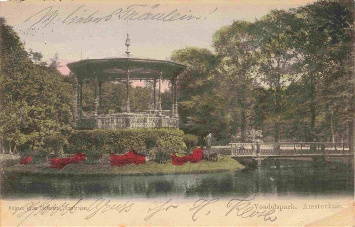 Amsterdam NL Vondelspark Pavillon