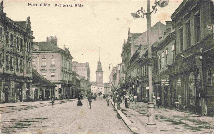PARDUBICE Pardubitz CZ Kralovska trida
