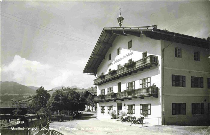 Oberau Wildschoenau Tirol AT Gasthof Pension Dorferwirt