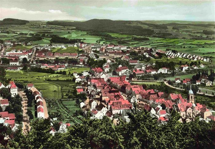 Pegnitz Panorama Fraenkische Schweiz