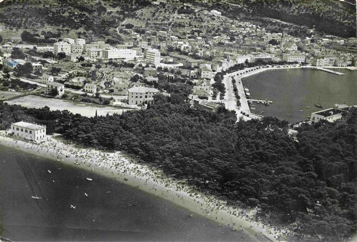 MAKARSKA Makarske Croatia Fliegeraufnahme