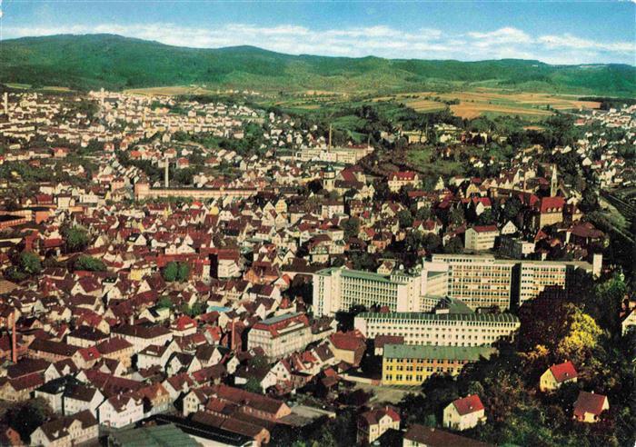 Backnang Rems-Murr-Kreis BW Fliegeraufnahme