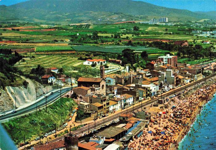 Montgat Barcelona Cataluna ES Fliegeraufnahme