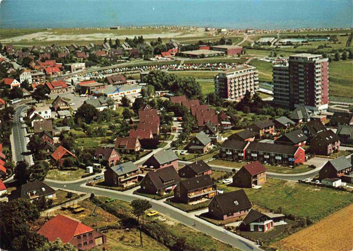 Schillig Horumersiel Nordseebad Fliegeraufnahme