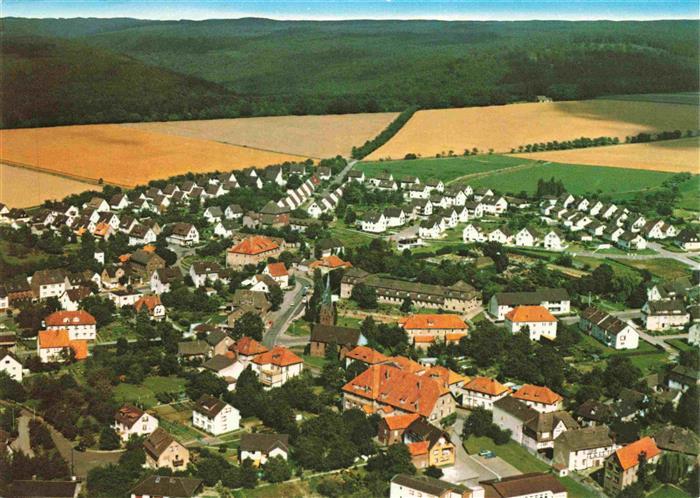 Fuerstenberg  Weser Panorama Luftkurort