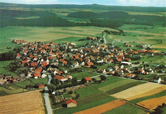 Trendelburg Diemel Deisel Hessen Fliegeraufnahme