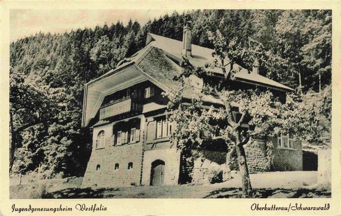 Oberkutterau Dachsberg BW Jugendgenesungsheim Westfalia