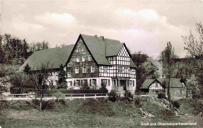 Obermarpe Eslohe Sauerland NRW Gasthof zur Marpequelle