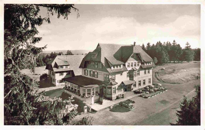 Kniebis Freudenstadt Hoehenhotel Wintersportplatz Alexanderschanze