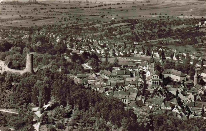 Weinheim Bergstrasse BW Panorama Blick von der WSC-Wacherburg