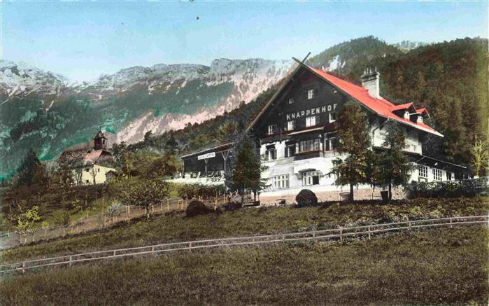 Edlach Rax Reichenau Rax Niederoesterreich AT Alpenhotel Pension Knappenhof