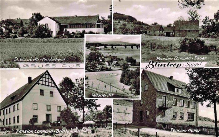 Blintrop Neuenrade NRW St. Elisabeth-Kinderheim Pensionen Teilansicht