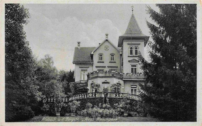 Alsbach Bergstrasse Haus Hirschpark