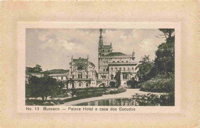 Bussaco PT Palace Hotel e casa dos Escudos