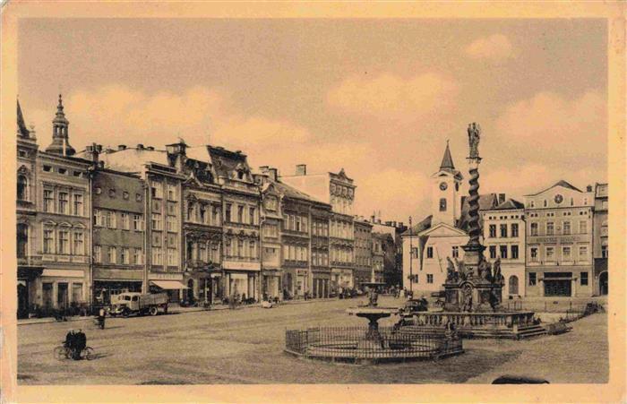 Broumov Braunau Boehmen CZ Stadtplatz