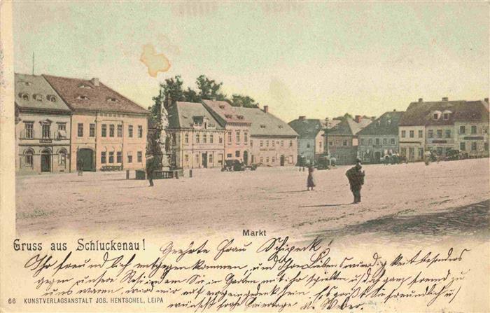 Schluckenau Sluknov CZ Markt