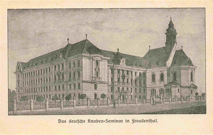 Freudenthal Bruntal Horni Benesov Benisch Bennisch CZ Deutsches Knaben-Seminar
