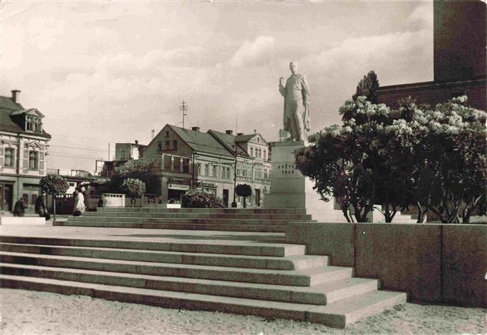 Jablonec  nad Nisou Gablonz Neisse CZ Namesti Rude Monument Denkmal