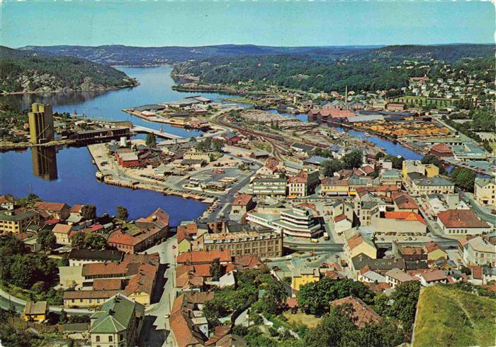 Halden Norway Utsikt fra Fredriksten Festning