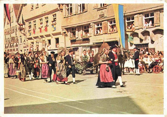 Biberach Riss Schuetzenfest Historisches Kinder- und Heimatfest Volkstrachten u