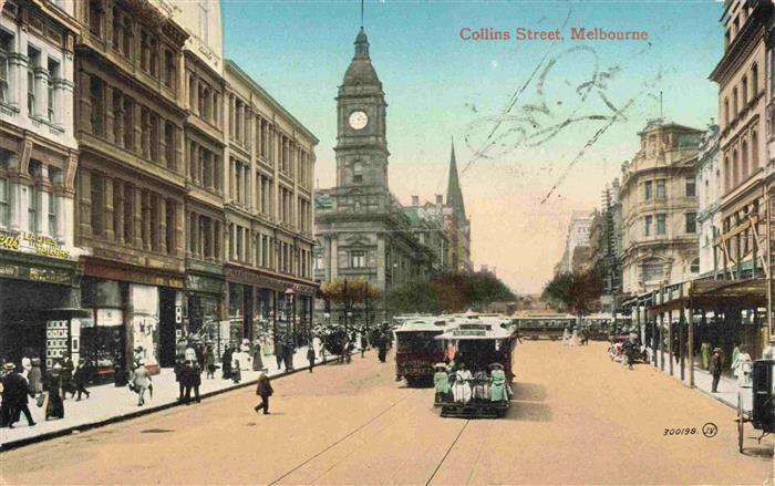 MELBOURNE Australia Collins Street