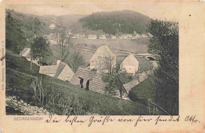 Georgendorf Cesky Jiretin CZ Panorama