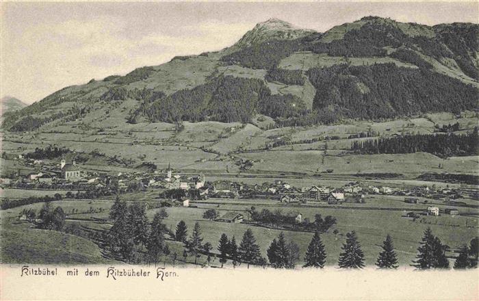 Kitzbuehel Tirol AT mit dem Kitzbuehler Horn
