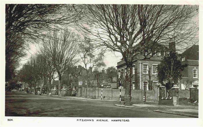 Hampstead London UK Fitzjohns Avenue