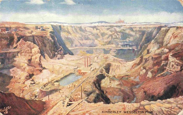 Kimberley Southafrica RSA Wesselton Mine