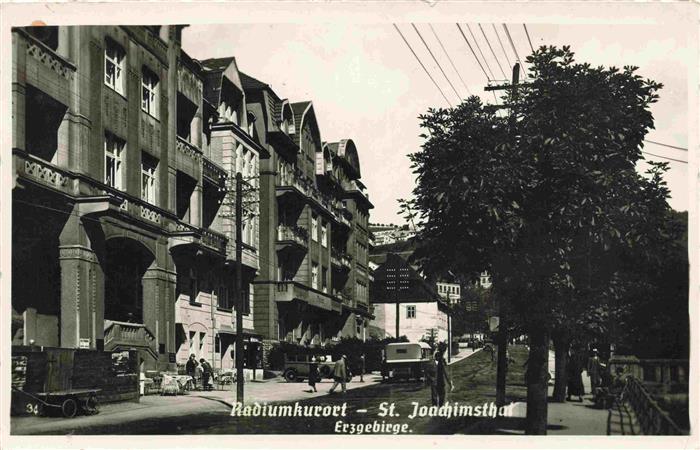 St Joachimsthal Sankt St Joachimstal Jachymov CZ Ortszentrum Radiumkurort