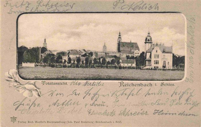 Reichenbach Schlesien Dzierzoniew PL Totalansicht