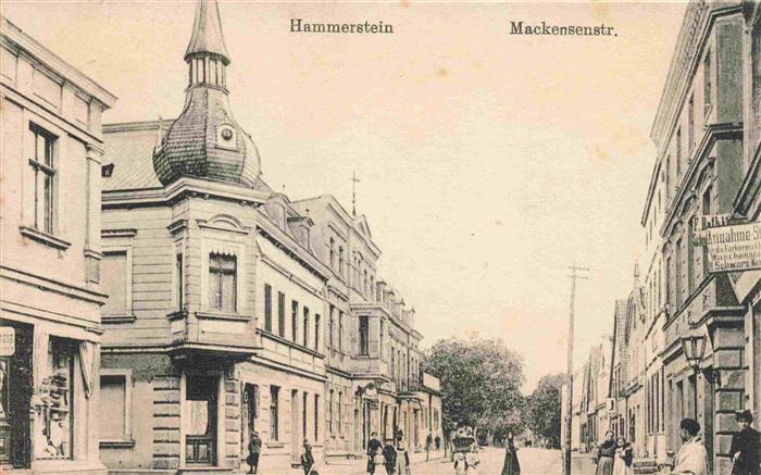 Hammerstein  Pommern Czarne PL Mackensenstrasse Feldpost