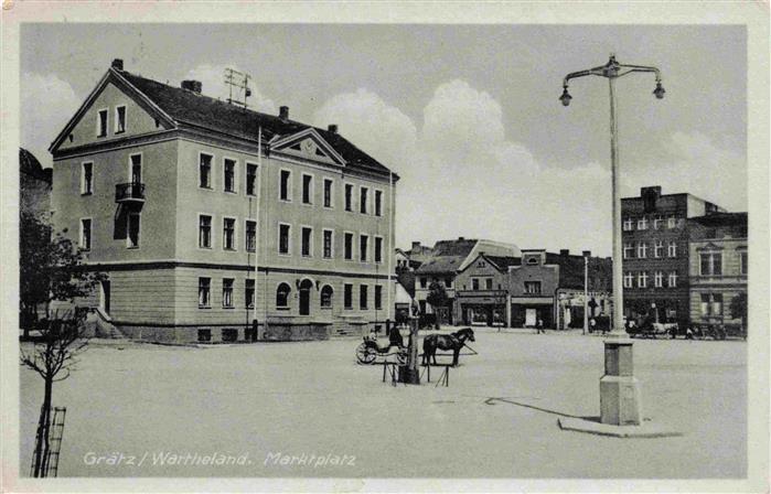 Graetz Wartheland Grodzisk Wielkopolski Posen Posnan PL Marktplatz