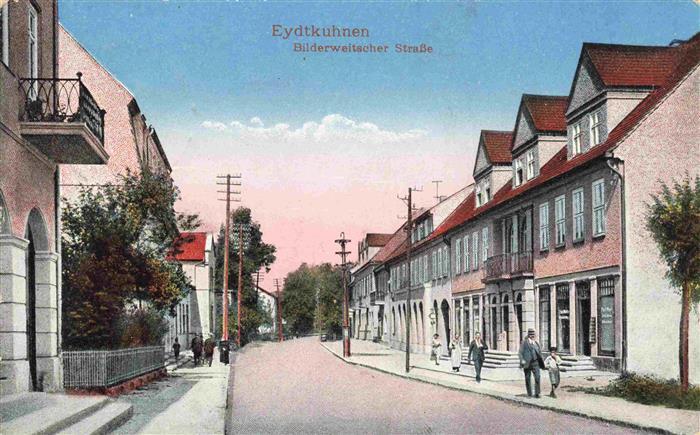 Eydtkau Ostpreussen Tschernyschewskoje Kaliningrad RU Bilderweitacher Strasse