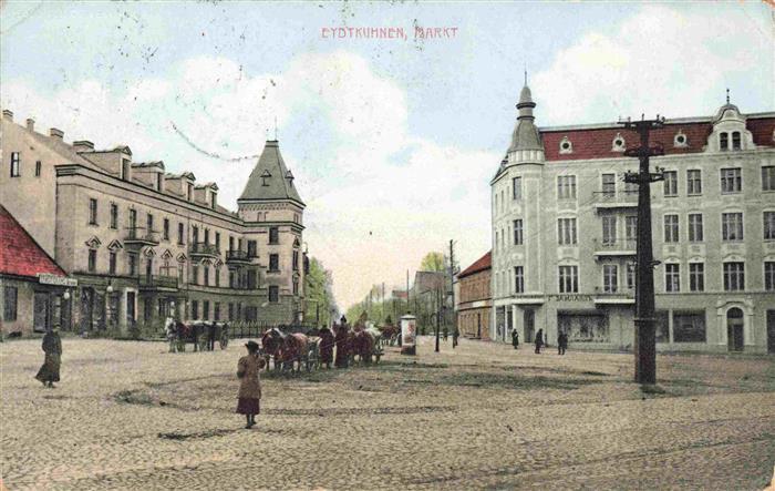 Eydtkau Ostpreussen Tschernyschewskoje Kaliningrad RU Markt