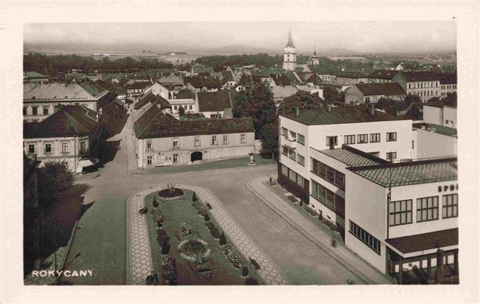 Rokycany Rokitzan CZ Panorama
