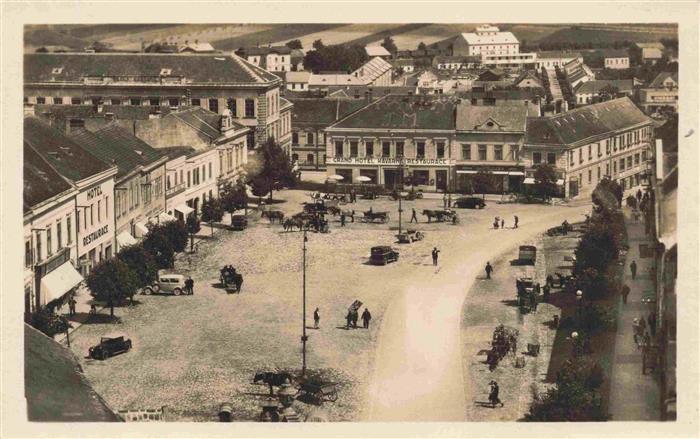 Budejovice Moravske Budejovice CZ Marktplatz