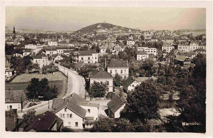 Warnsdorf Varnsdorf Boehmen CZ Panorama