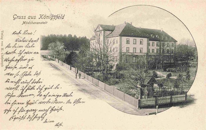 Koenigsfeld Schwarzwald Maedchenanstalt