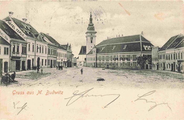 Maehrisch Budwitz Moravske Budejovice Trebic CZ Ortspartie