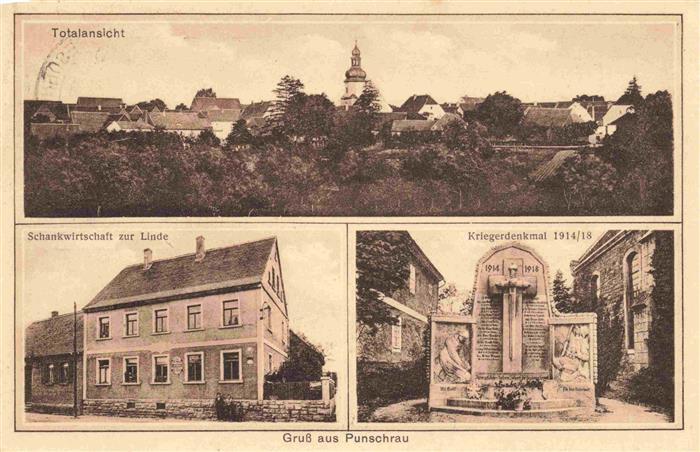 Punschrau Bad Koesen Sachsen-Anhalt Panorama Schankwirtschaft zur Linde Kriegerd