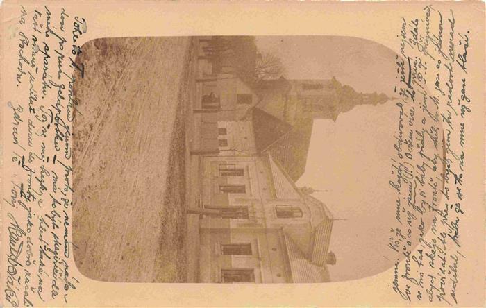 Stary Sacz Alt-Sandez Nowy Sacz Neu-Sandez PL Blick zur Kirche Feldpost Foto