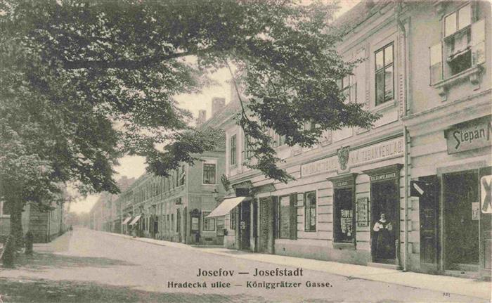 Josefov Jaromer Josefstadt CZ Hradecka ulice Koeniggraetzer Gasse