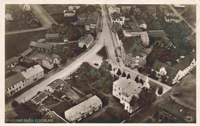 Vaernamo Sweden Fliegeraufnahme