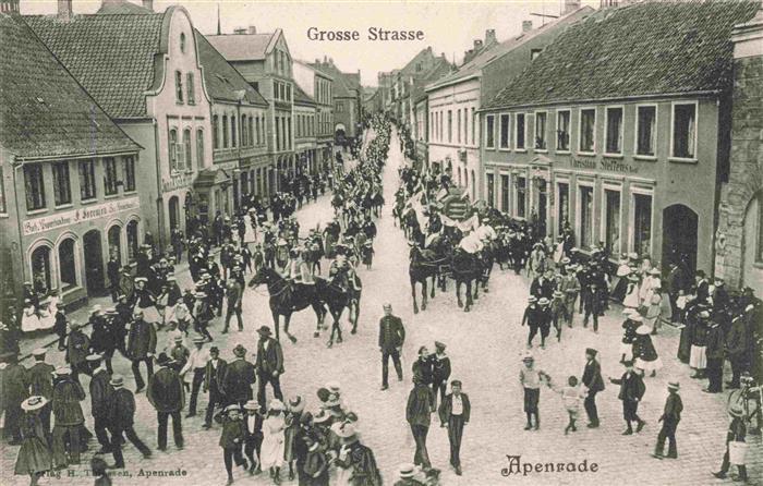 Apenrade Aabenraa DK Grosse Strasse